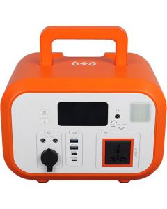 Draagbare Powerstation - Powerbank - Portable Power Station 500 Watt with four optional color: Black, White, Grey, Orange