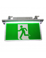 Saa Running Man Exit Sign Emergency Backup Kit Power Supply Wall Mounted Embedded Rechargeable Emergency Exit Light